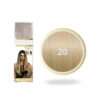 Seiseta Invisible Clip-on 20/ Lichtblond