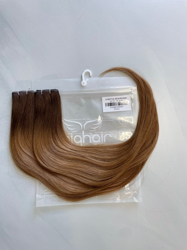Bighair Genius Weft Extension Gold-Line Ombré R2/D6# - Afbeelding 2
